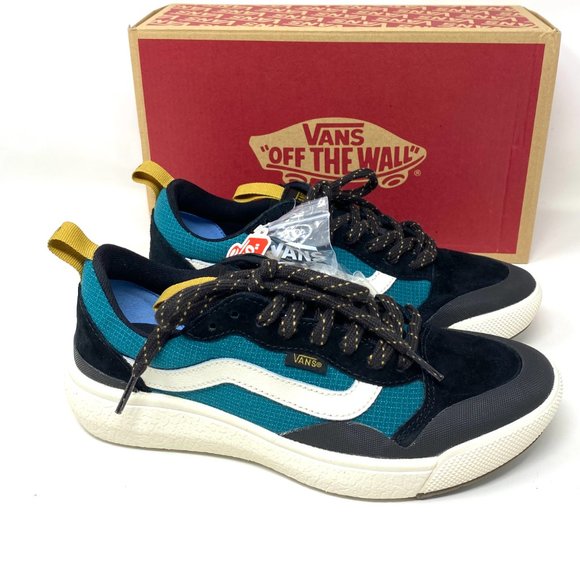 Vans Ultrarange Exo Se Blue Black Suede Shoes Women's Size Canvas VN0A4UWM4Y1 - Picture 6 of 11